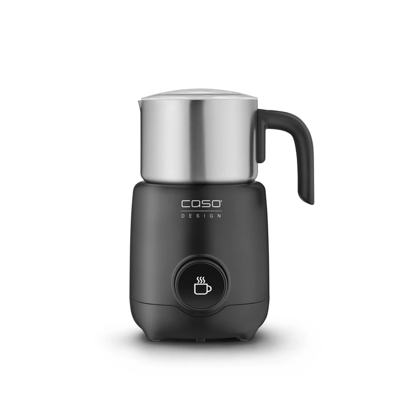 CASO Design PremiumLatte XL Electric Milk Frother, 9 Programs - Hot Chocolate Maker, Cappuccino, Latte, Iced Coffee/Frappe, Milk Warmer, Dairy & Plant Milk Programs, Large 750ml Capacity