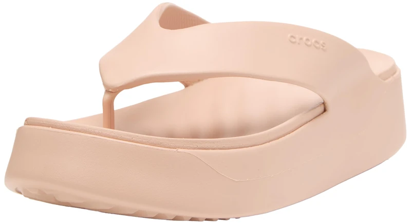 Crocs, Women, Getaway Platform Flip, Blush, 5 UK Women