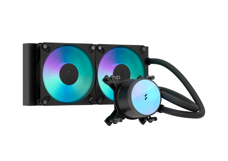 Fractal Design Radius 240 RGB, Black - AIO Water Cooling