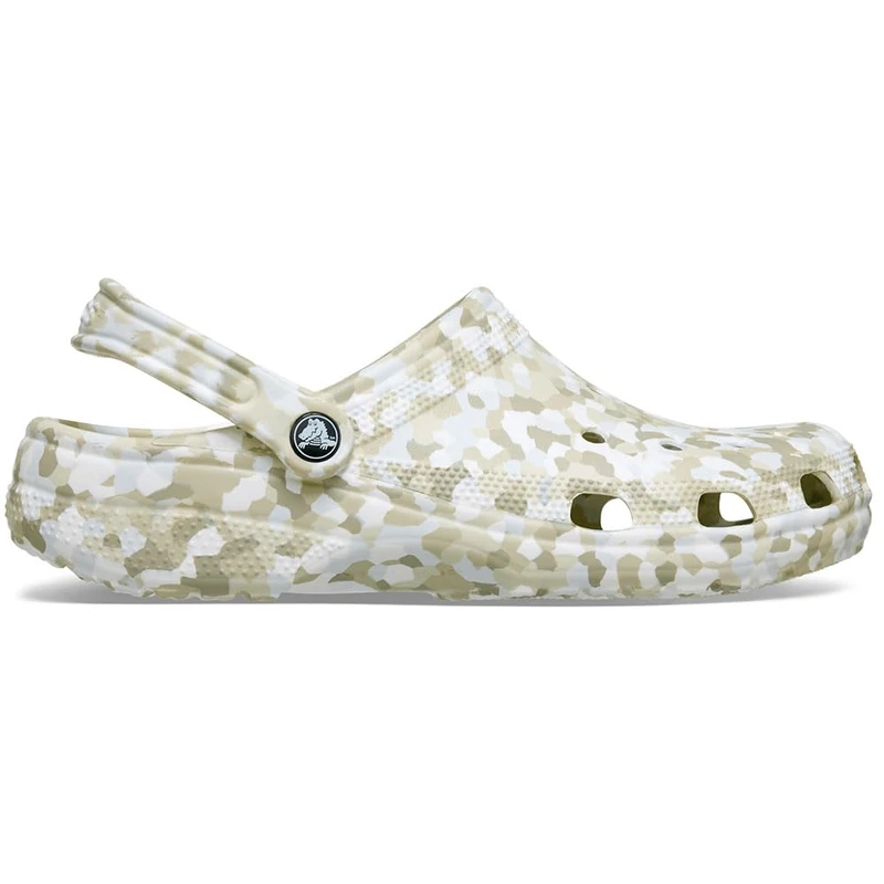Crocs, Unisex Adult, Classic Confetti Clog, Summit White/Multi, 8 UK Men/ 9 UK Women - Image 1