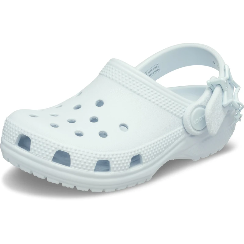 Crocs, Unisex Kids, Classic Star Buckle Clog K, Sky Ice, 13 UK Child