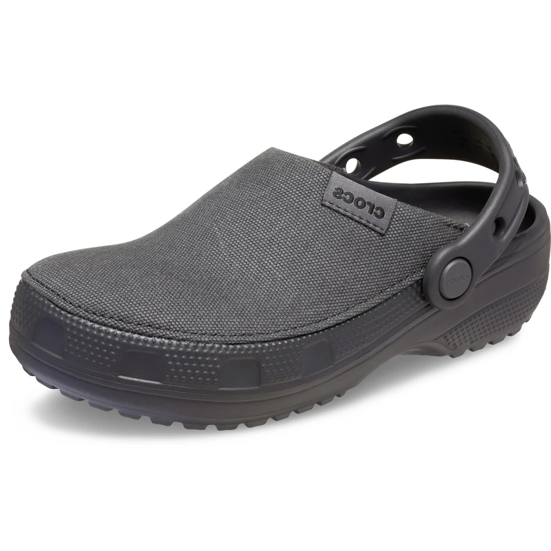Crocs, Unisex Kids, Classic Crafted Clog K, Black Sand, 1 UK
