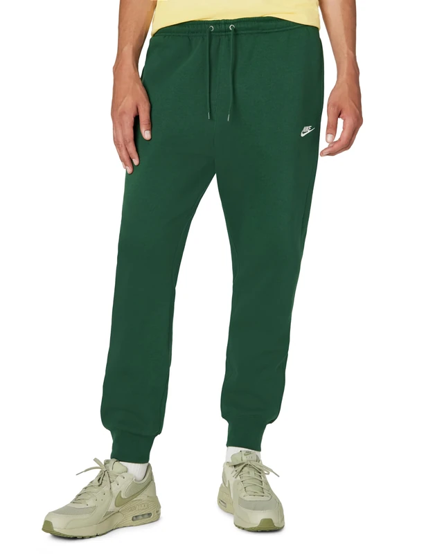 NIKE Men's Club Bb Joggers, Fir/Fir/White, XL