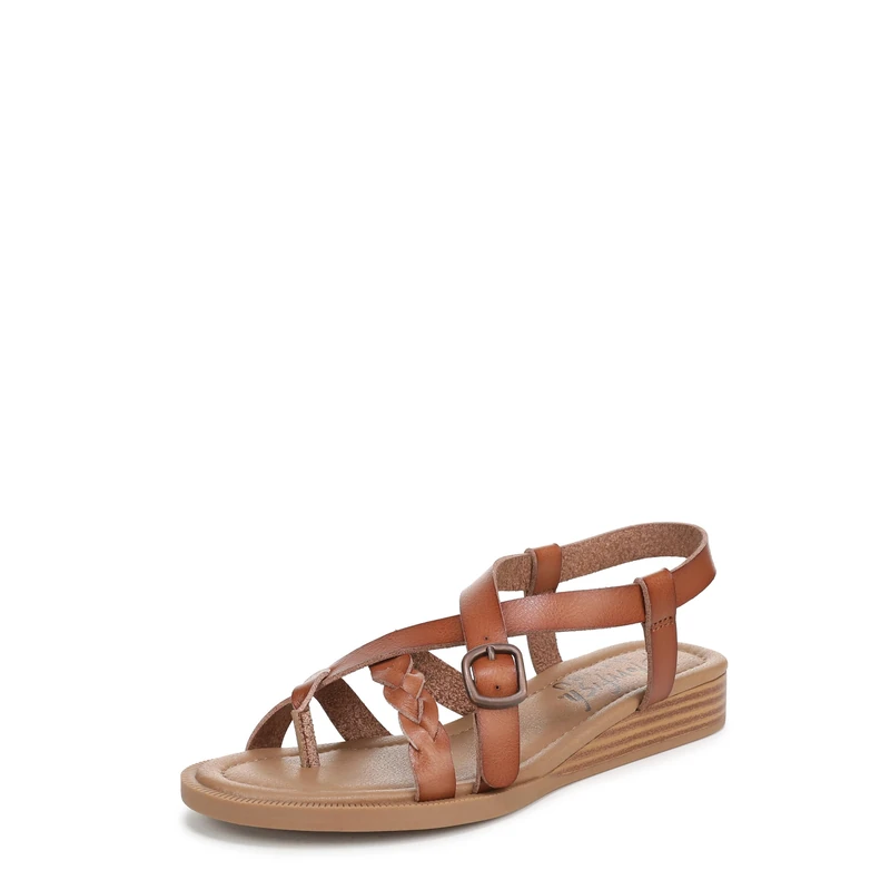 Blowfish Malibu Women's April Flat Sandals, Scotch Brown, Medium Fit, UK 8 - Image 1