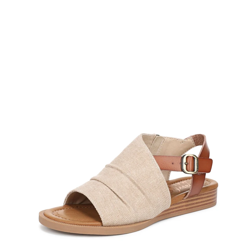 Blowfish Malibu Women's Aspire Flat Sandals, Natural White, Medium Fit, UK 5 - Image 1
