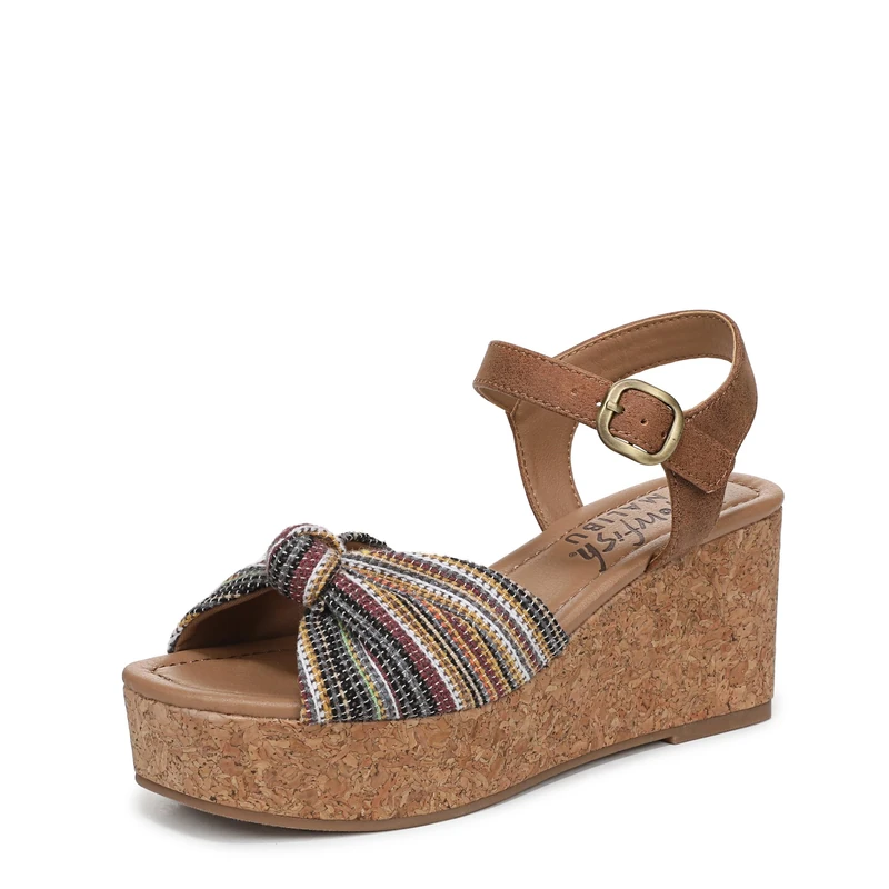 Blowfish Malibu Women's Adore Wedge Sandals, Multicolour, Medium Fit, UK 4