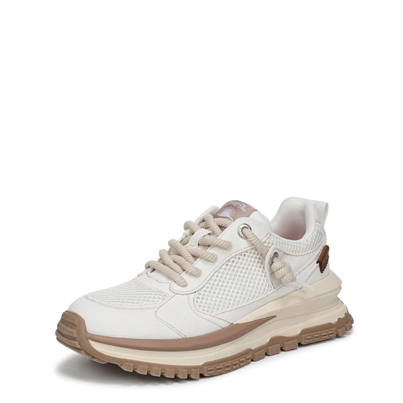 Blowfish Malibu Women's Leotina Lace-Up Trainers, White, Medium Fit, UK 5