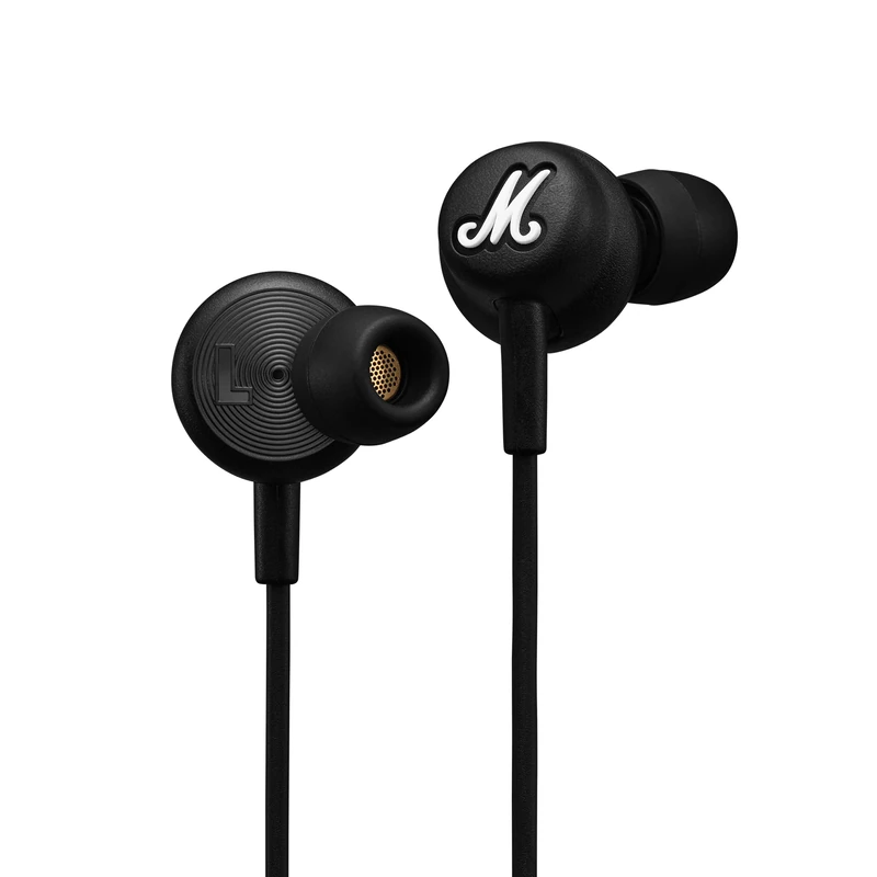 Marshall Mode USB-C Wired Earphones – Built-in Microphone, Customisable Fit, Tangle-resistant Cord and Dynamic Drivers | Voice Assistant | USB Connection