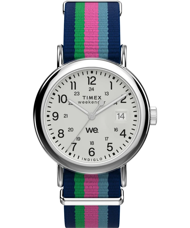 Timex Women's Weekender 37mm Fabric Strap Watch TW2Y55300
