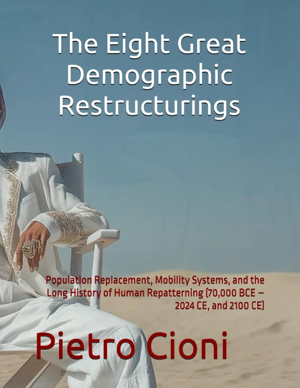 The Eight Great Demographic Restructurings: Population Replacement, Mobility Systems, and the Long History of Human Repatterning (70,000 BCE – 2024 CE, and 2100 CE)
