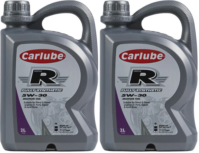 Carlube Triple R 5W-30 ACEA A5/B5, API SP Ford Fully Synthetic Engine Oil 2L (Pack of 2)
