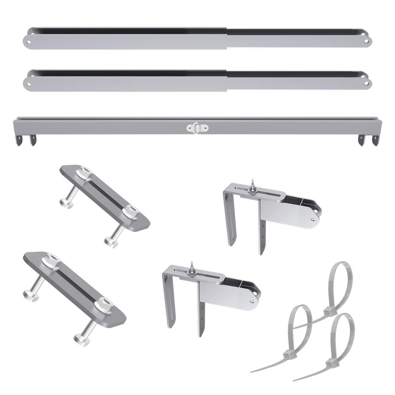 SUNSHARE Ray Lite Balcony Power Station Bracket - Lightweight, Weatherproof, Easy Installation - For Railing Balcony, Privacy Balcony, Glass Balcony and Metal Balcony - Balcony Photovoltaic Bracket - Image 1