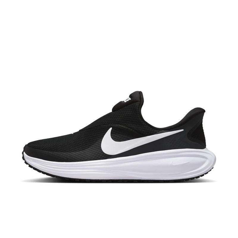 Nike Women's Revolution 8 Easyon Running Shoes, Black/White/Anthracite/Wolf Gr, 5 - Image 1