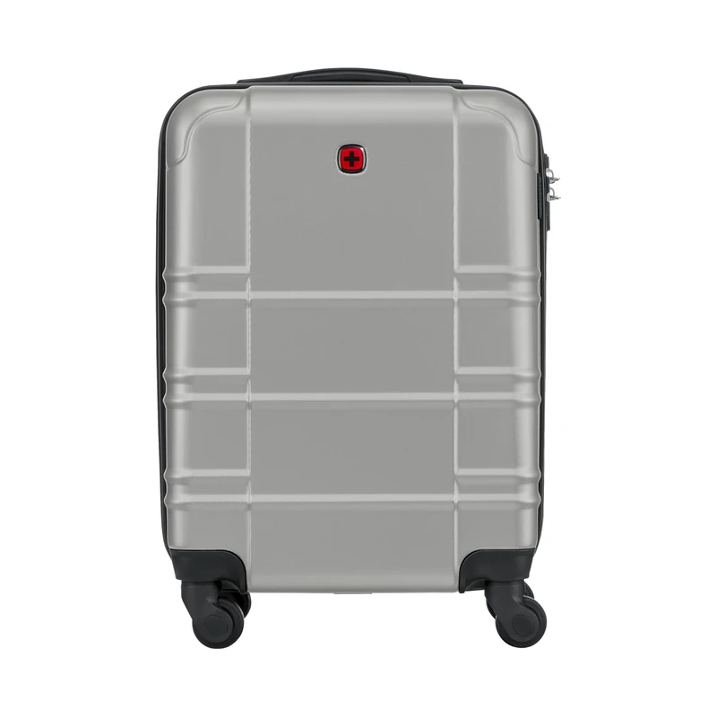 Wenger Itinera Carry On Hard Shell Suitcase, S, Trolley with 4 Wheels, 33 L, Security Lock, Women/Men, Travel Holiday