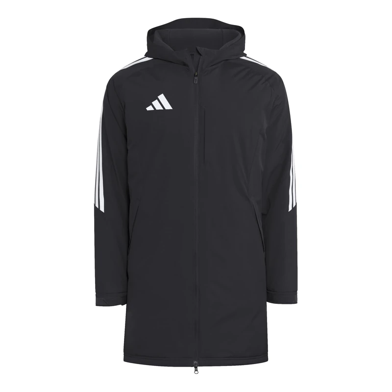 adidas Men's Tiro 26 Stadium Parka Coat, black/white, XL - Image 1