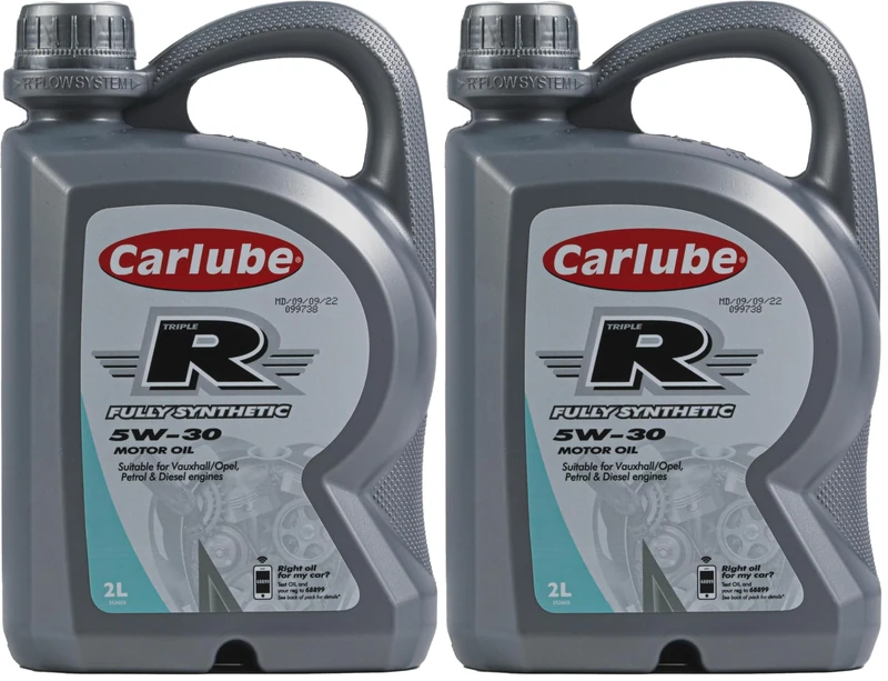 Carlube Triple R 5W-30 ACEA C2/C3, API SP BMW Fully Synthetic Engine Oil 2L (Pack of 2)