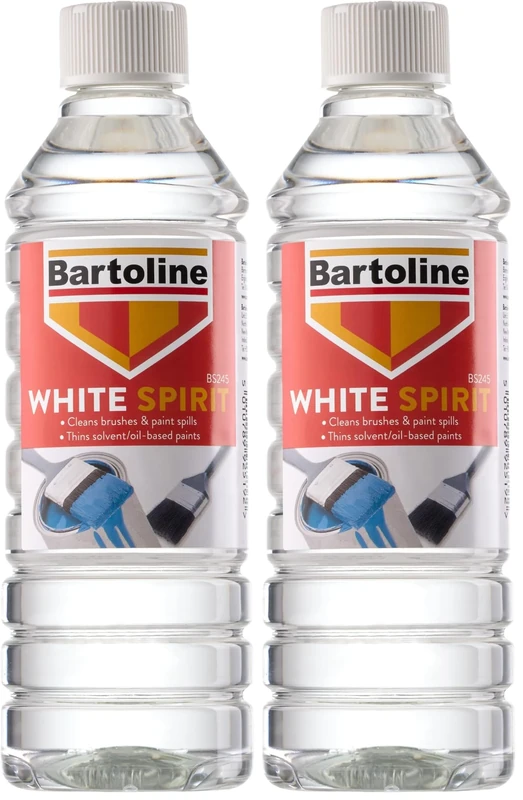 Bartoline White Spirit 500ml – High-Quality Paint Thinner & Brush Cleaner for DIY (Pack of 2)