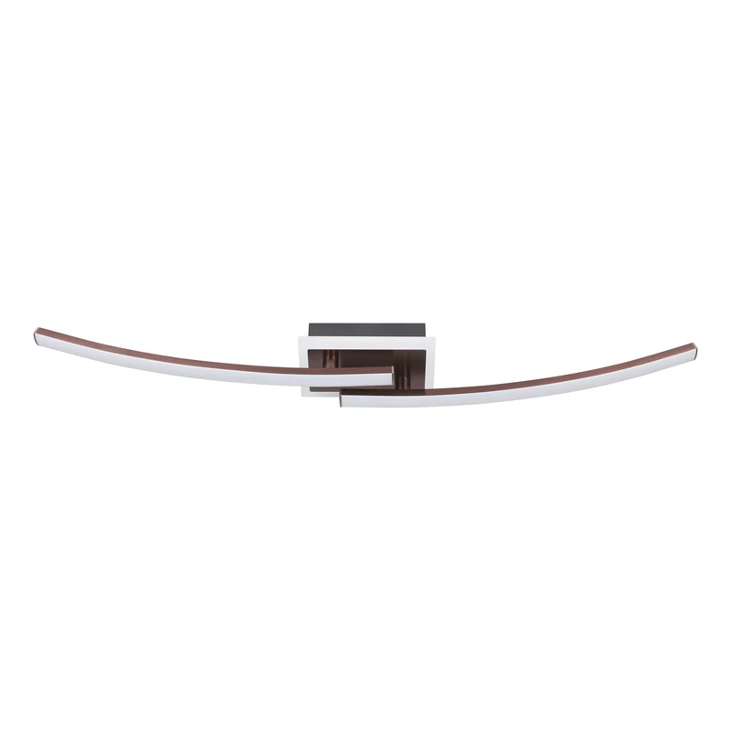 Eglo Lungolago LED Ceiling Lamp - Bronze & White 75cm