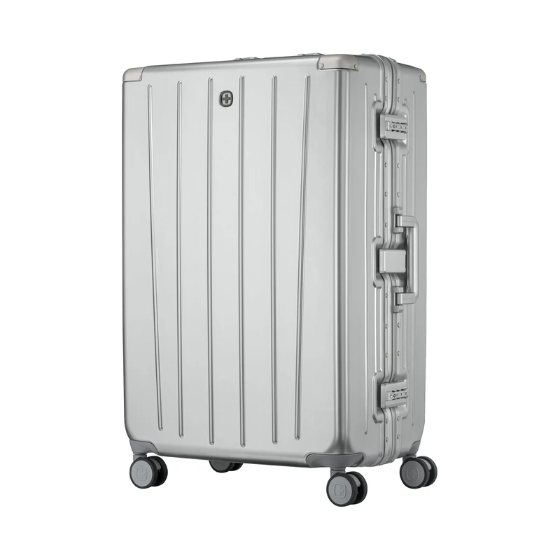 Wenger Loady L Hard Shell Suitcase, Trolley with 4 Wheels, L, 82 L, Travel Sentry Security Lock, Women/Men, Travel Holiday