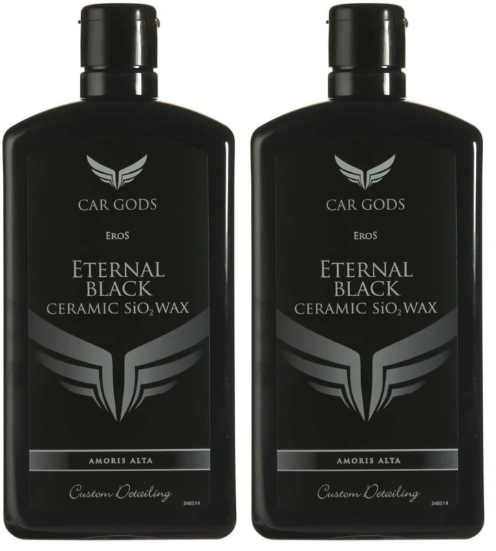 Car Gods Eros Black Ceramic SiO2 Wax 500ml (Pack of 2)