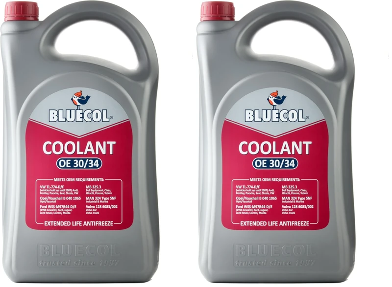 Bluecol Coolant OE 30/34, 5 L (Pack of 2)