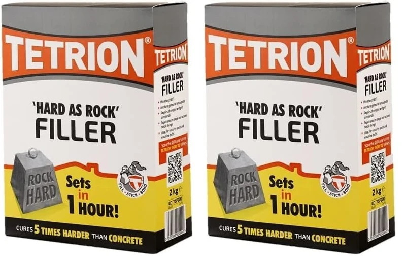 Tetrion Hard as Rock Filler 2kg (Pack of 2)