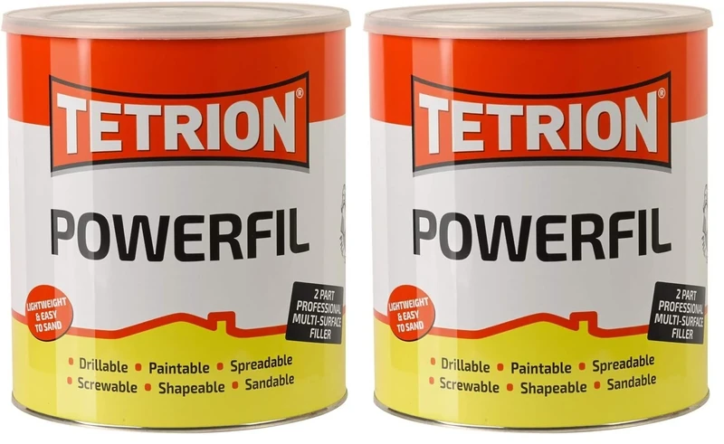 Tetrion TKK035 Powerfil 2K Filler (Pack of 2)