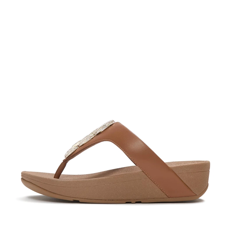 Fitflop FLOWRISE CRYSTAL TOE-POST SANDALS
