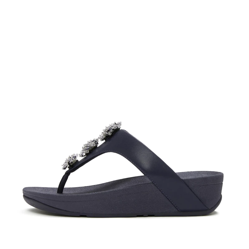 Fitflop FLOWRISE ADORNMENT TOE-POST SANDALS