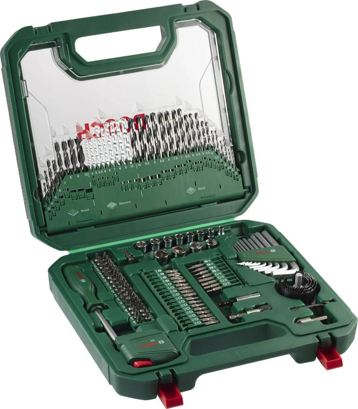 Bosch 126x Repair Set, 114 + 12 pcs (365 x 338 mm, Professional Accessory Screwdriver, drill) - Amazon Edition