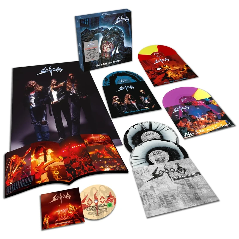 Get What You Deserve [Deluxe Boxset 5LP Colour Vinyl & 1 DVD] [VINYL]