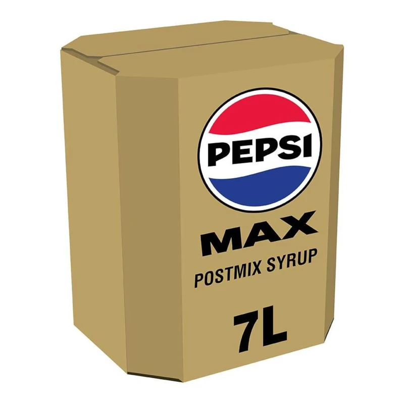 Pepsi Max Post Mix BIB Syrup for Dispensers - Makes 42 Litres Finished Product - 7 Litres - Image 1