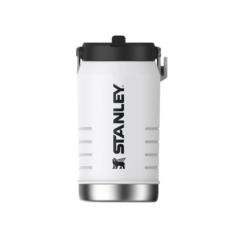 Stanley 1913 IceFlow Flip Straw 2.0 Jug 1.90L - 20 Hours Cold - 4 Days Iced - Leakproof - Stainless Steel Water Bottle with Straw - BPA Free - Dishwasher Safe - Gym Bottle - Chalk