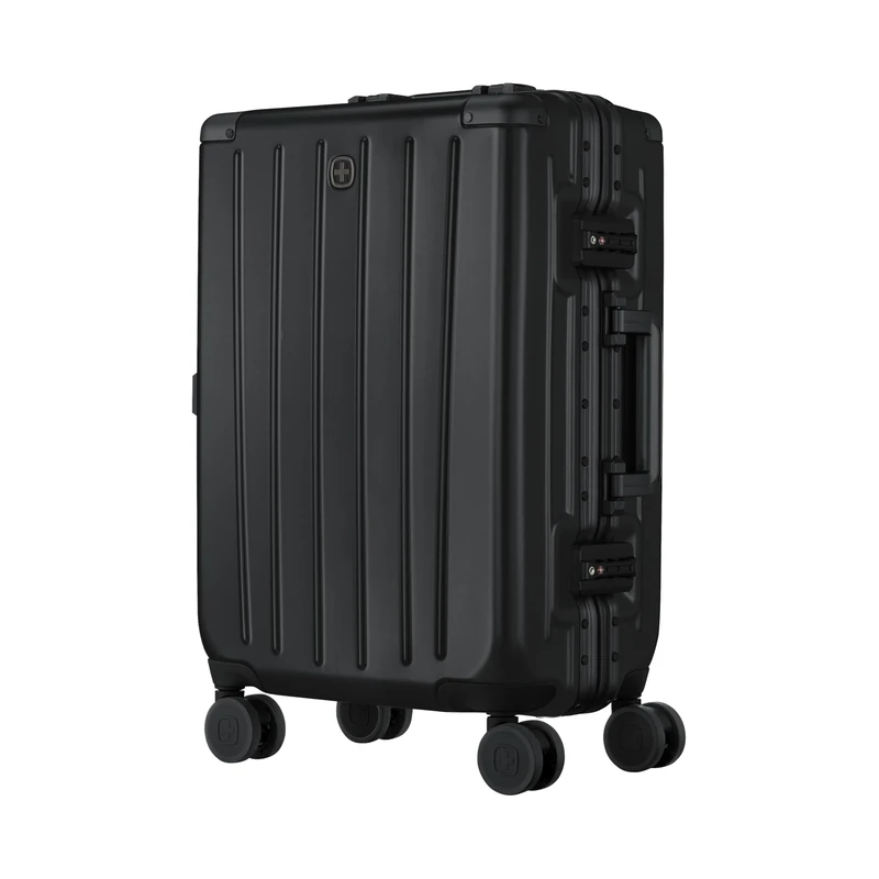 Wenger Loady Carry-On Hard-Shell Suitcase S, 28 l, 4 Double Spinner Wheels