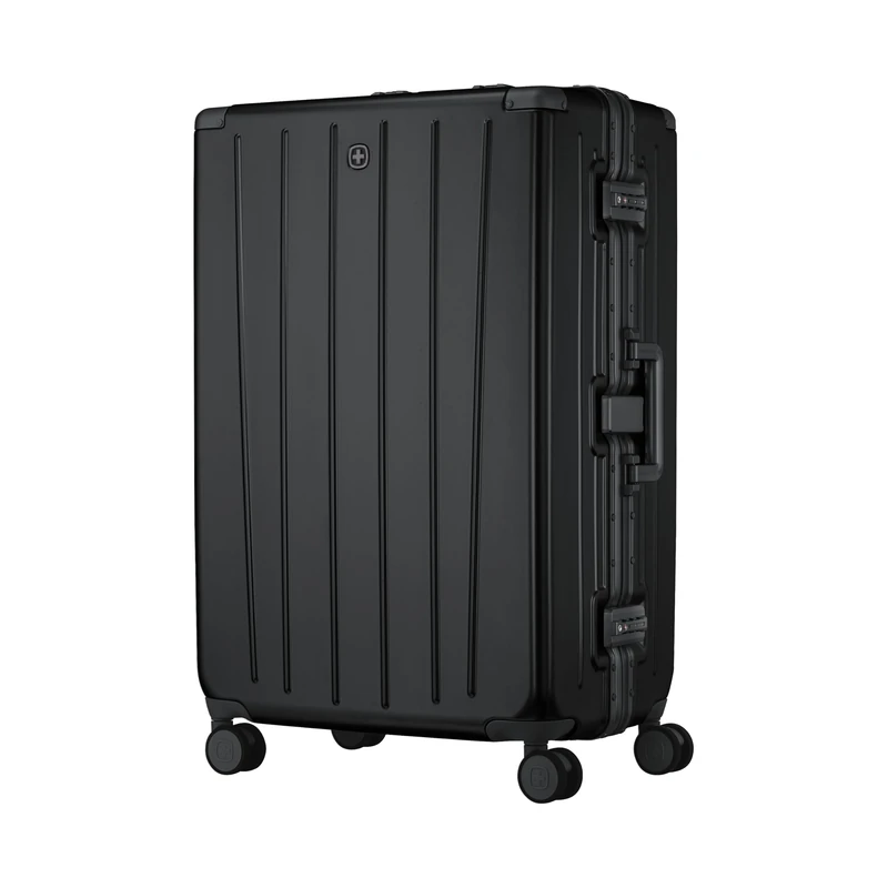 Wenger Loady L Hard Shell Suitcase, Trolley with 4 Wheels, L, 82 L, Travel Sentry Combination Lock, Women/Men, Travel Holiday