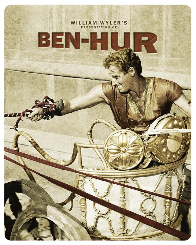 BEN-HUR UHD/BD STEELBOOK [Blu-ray] [Region Free]