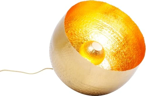 Kare Design Floor Lamp Apollon, Gold, Diameter 35cm, Metal, Ground Lights, Decoration Light, Home Decor, Decorative Lighting for Living Room, Bulb Not Included