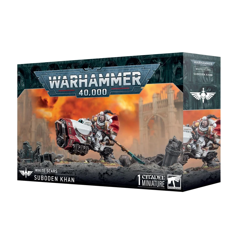 Games Workshop - Warhammer 40,000 - White Scars: Suboden Khan - Image 1