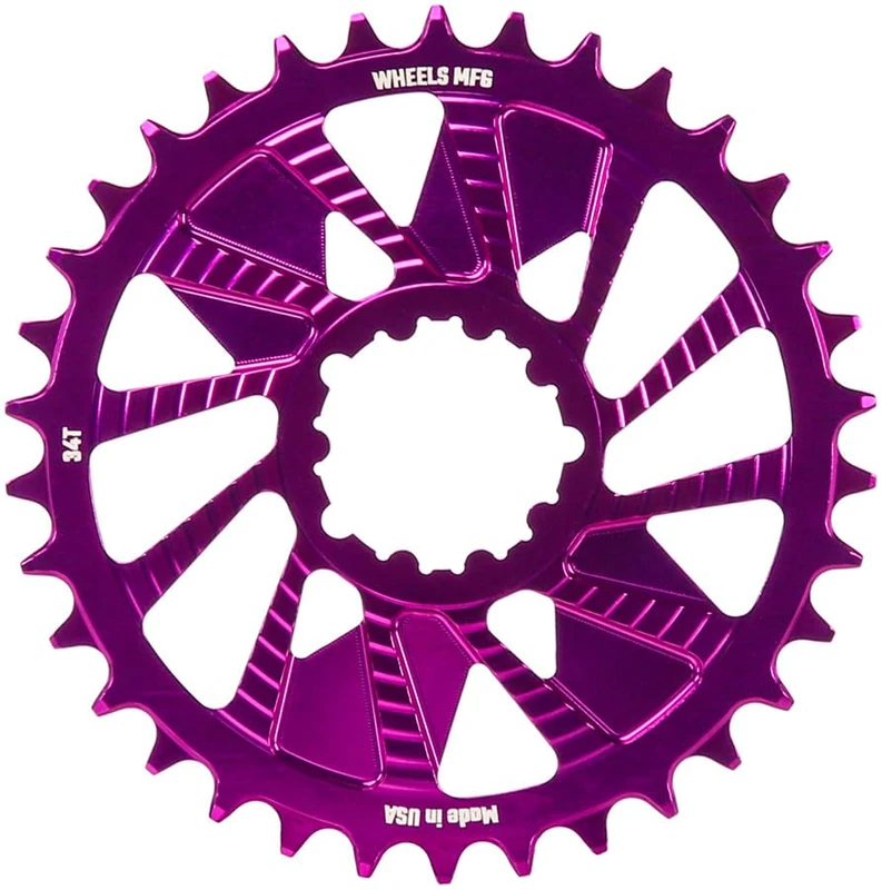 Wheels Manufacturing C/RING WMfg Sram 3bolt H/G Purple 34T