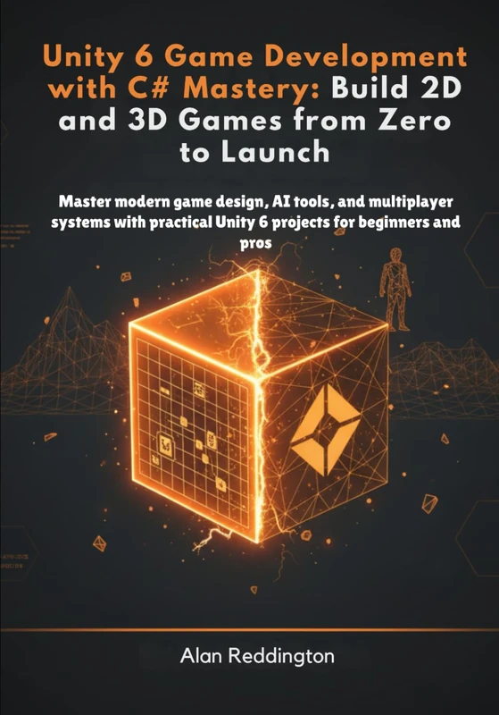 Unity 6 Game Development with C# Mastery: Master modern game design, AI tools, and multiplayer systems with practical Unity 6 projects for beginners and pros