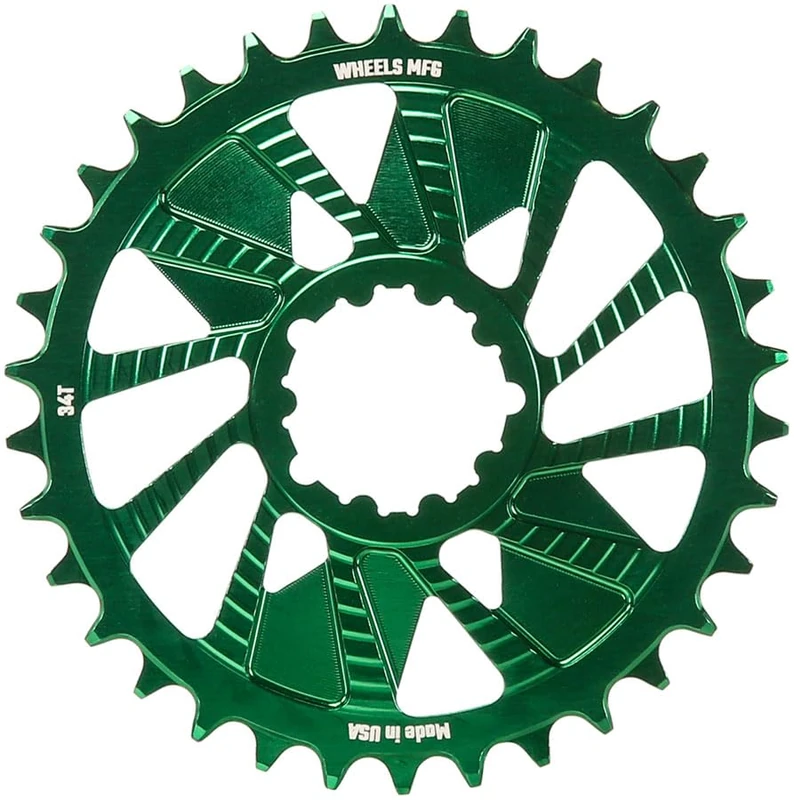 Wheels Manufacturing C/RING WMfg Sram 3bolt H/G Green 34T
