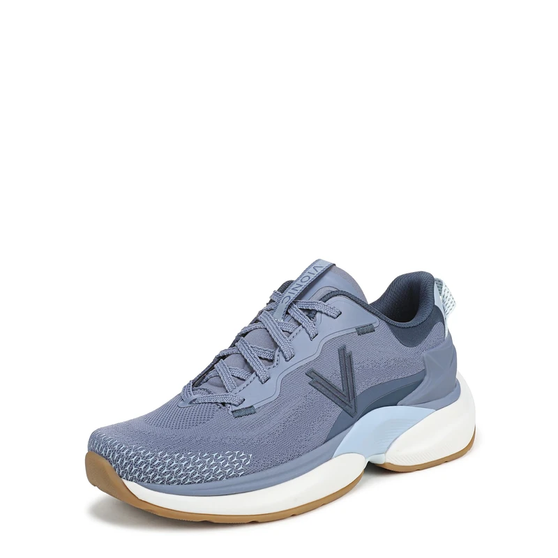 Vionic Women's The Gabby Lace-Up Trainers, Ocean Veil Blue Mesh, Medium Fit, UK 3.5