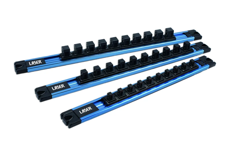 Laser 9238 LocSoc Rails - Magnetic 3pc - Image 1