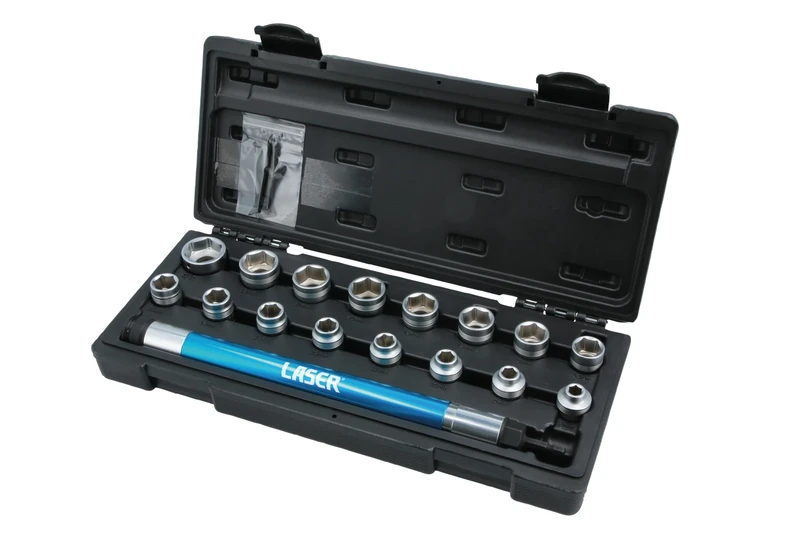 Laser 9249 Deep Nut Driver & Setter Socket Tool Set - 18pc