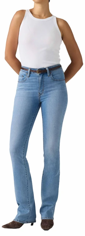 725 High Rise Bootcut True Blue Mid