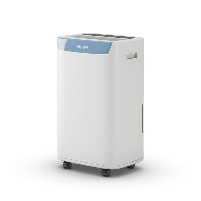 Olimpia Splendid 02621 Aquaria S1 10 X – Dehumidifier 10L/day with Removable Tank, Digital Display, Double Filtration with Carbon Filters – for Rooms up to 45 m³