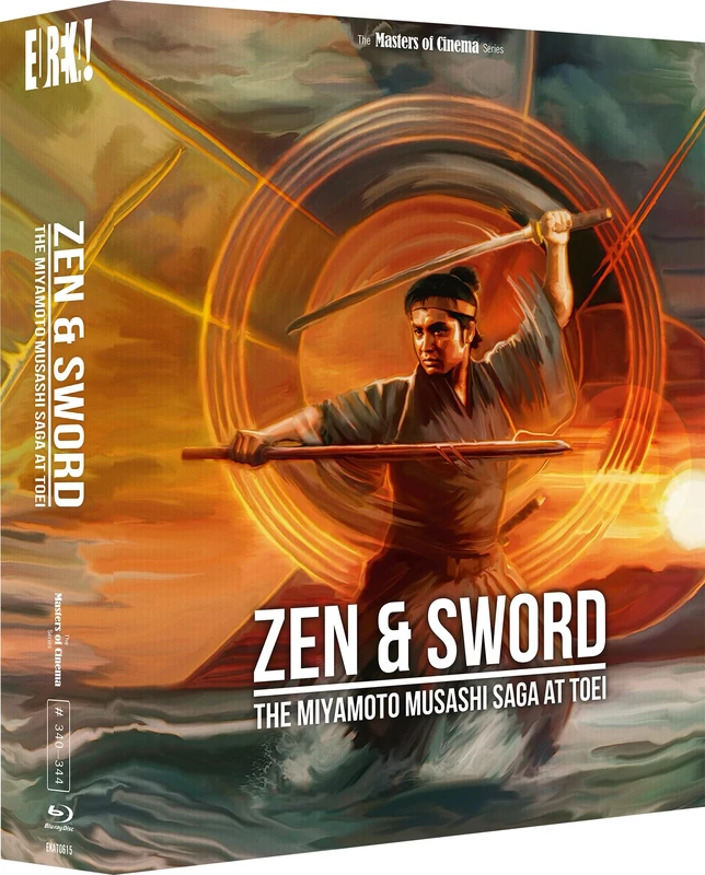 ZEN & SWORD: The Miyamoto Musashi Saga at Toei (Masters of Cinema) Limited Edition Three-disc Blu-ray