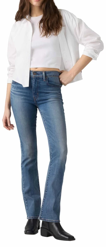 Levi's Women's 725 High Rise Bootcut Jeans, 32W x 30L