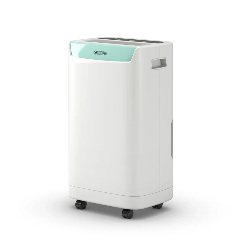 Olimpia Splendid 02622 Aquaria S1 14 X – Dehumidifier 14L/day with Removable Tank, Touchscreen Display, Triple Filtration with HEPA, Built-in Wi-Fi – for Rooms up to 65 m³