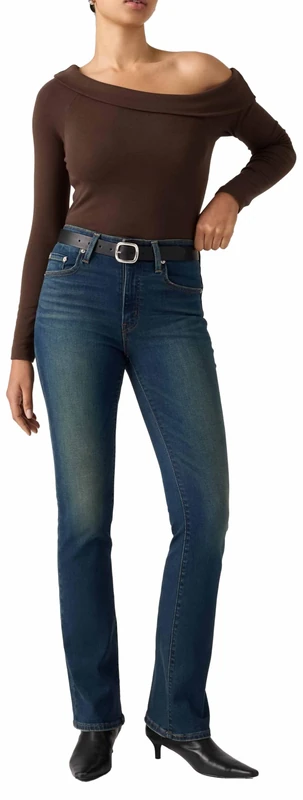 725 High Rise Bootcut Total Grail STR
